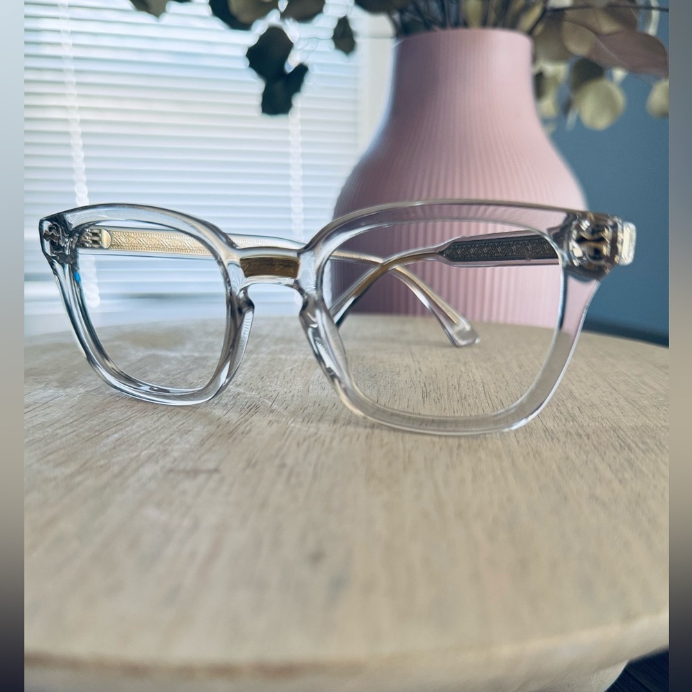 Gucci Rectangular Eyeglasses Gg0184o 005 Transpar… - image 5